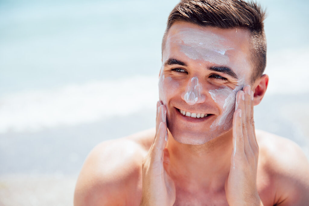 Cara membuat muka glowing dengan sunscreen