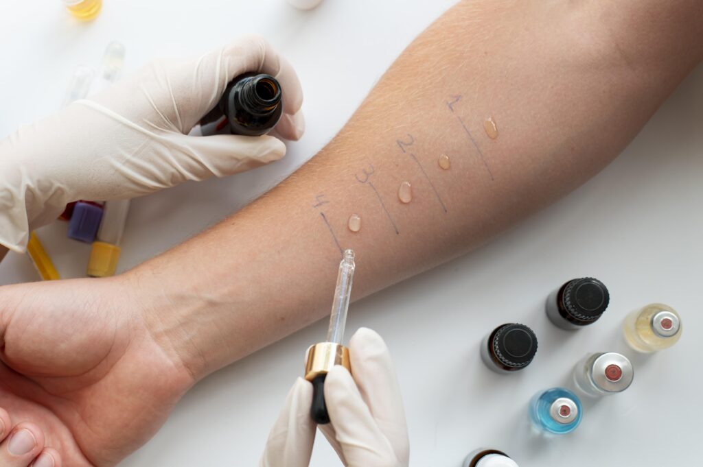 Skincare untuk kulit bruntusan uji sensitifitas