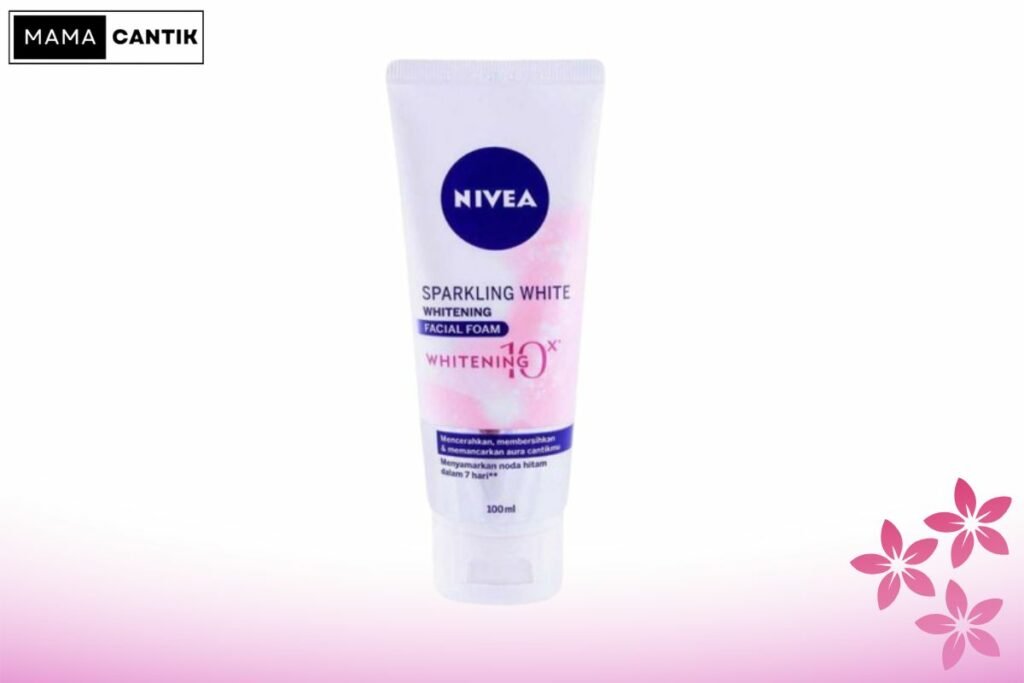 Nivea sparkling bright, sabun cuci muka untuk flek hitam