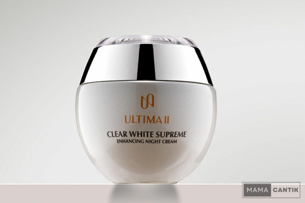 Clear white supreme enhancing night cream