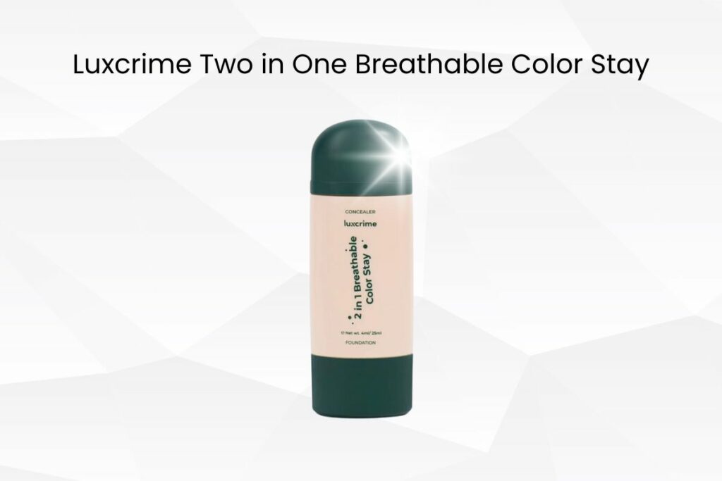 Luxcrime two in one breathable color stay