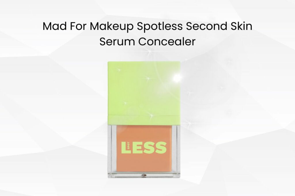 Mad for makeup spotless second skin serum concealer