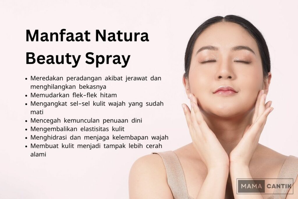 Manfaat natura beauty spray