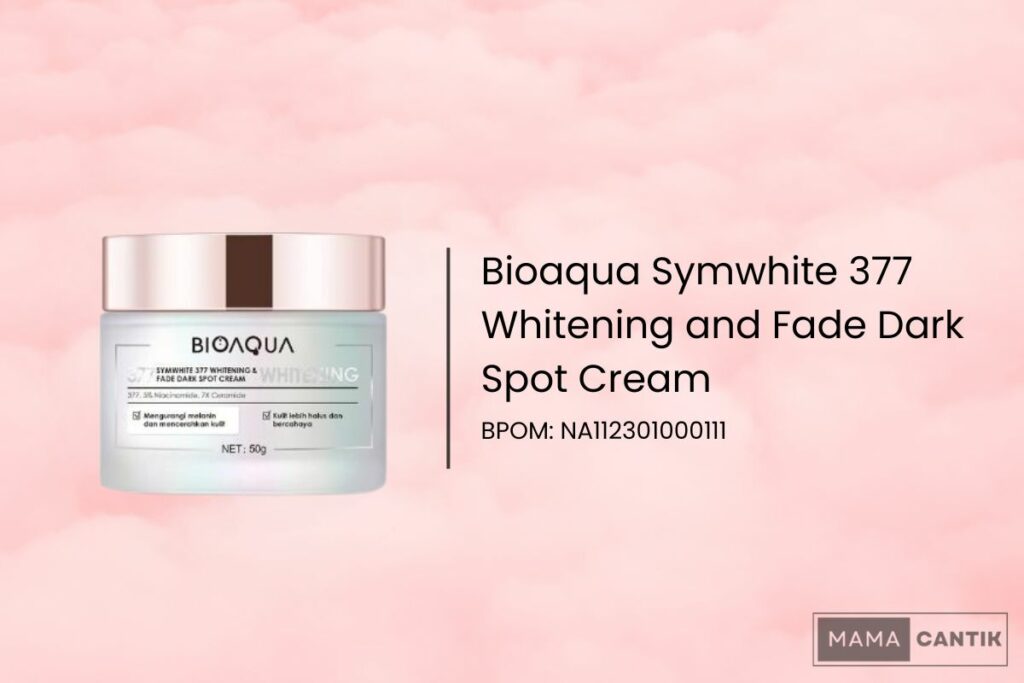Bioaqua symwhite 377 whitening and fade dark spot cream