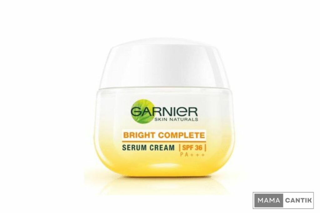 Garnier bright complete cream