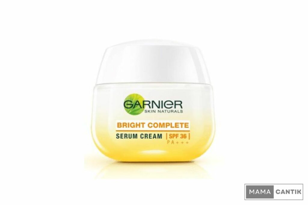 Garnier bright complete serum cream