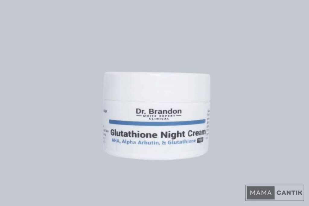 Glutathione night cream by dr. Brandon