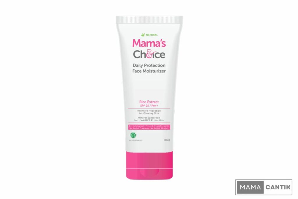 Mama's choice daily protection face moisturizer