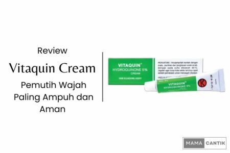 Vitaquin cream pemutih wajah paling ampuh dan aman
