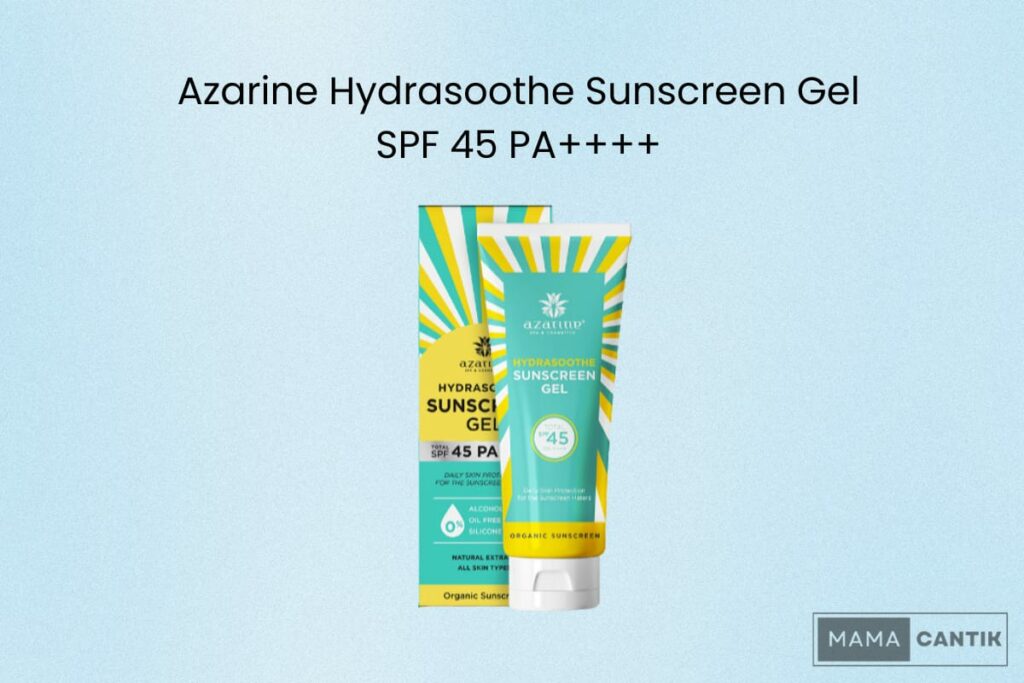 Azarine hydrasoothe sunscreen gel spf 45