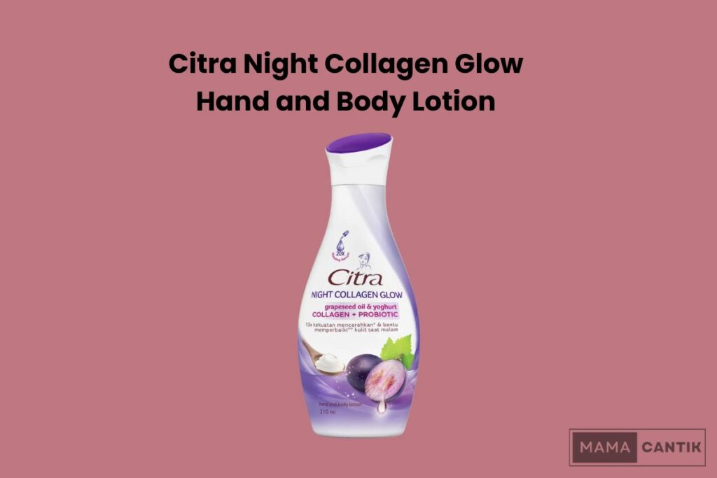 Citra night collagen glow hand and body lotion