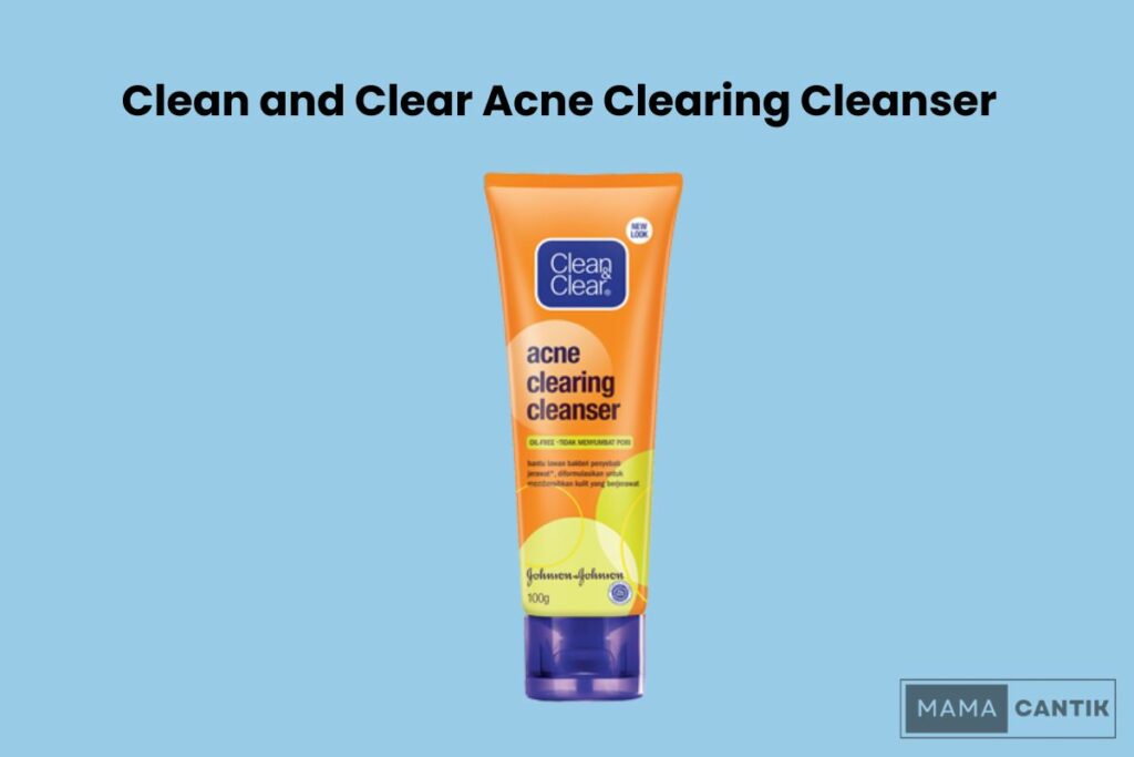 Clean and clear acne clearing cleanser