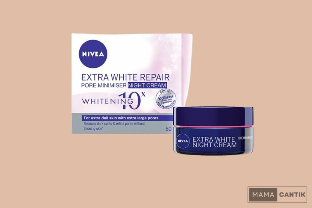 Nivea extra white pore minimizer night cream