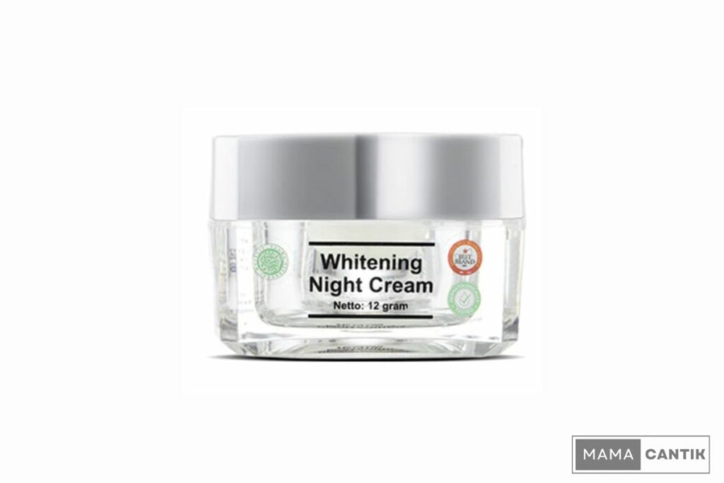 Ms glow whitening night cream