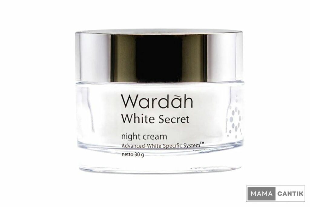 Mengenal wardah white secret night cream