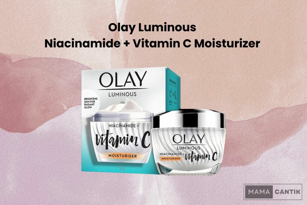 Olay luminous niacinamide + vitamin c moisturizer