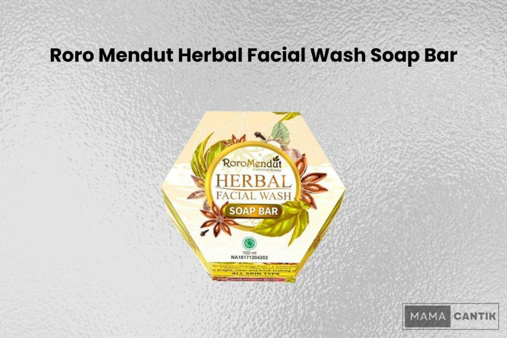 Roro mendut herbal facial wash soap bar