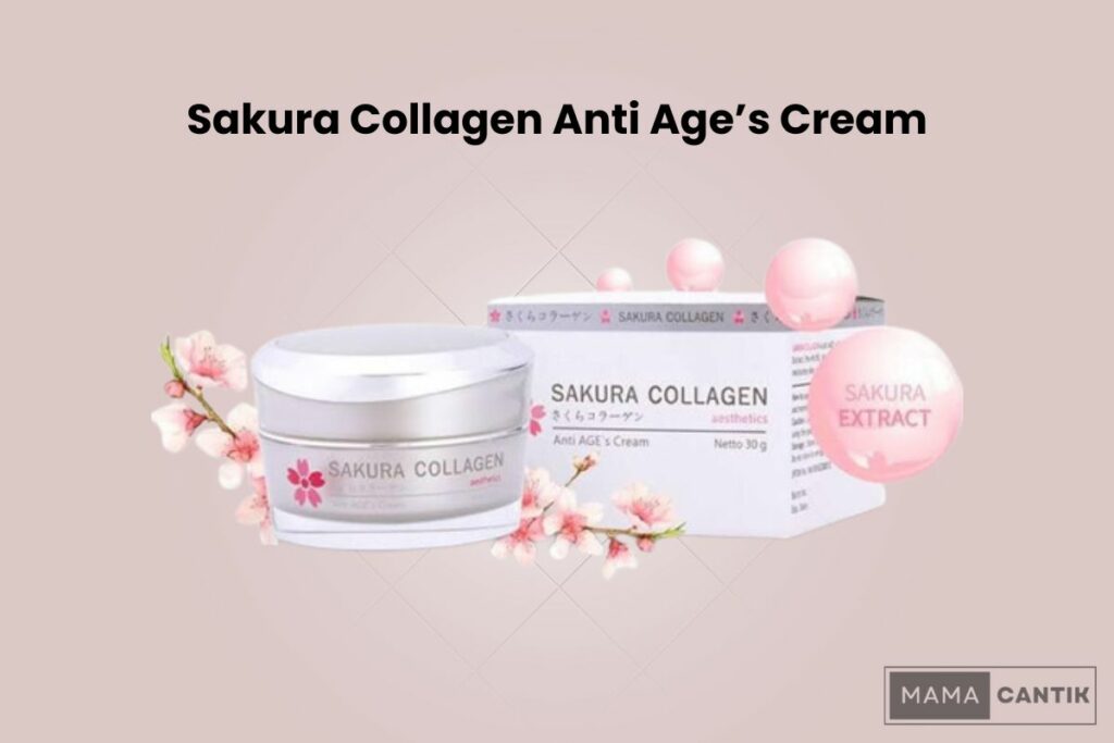 Sakura collagen anti age’s cream