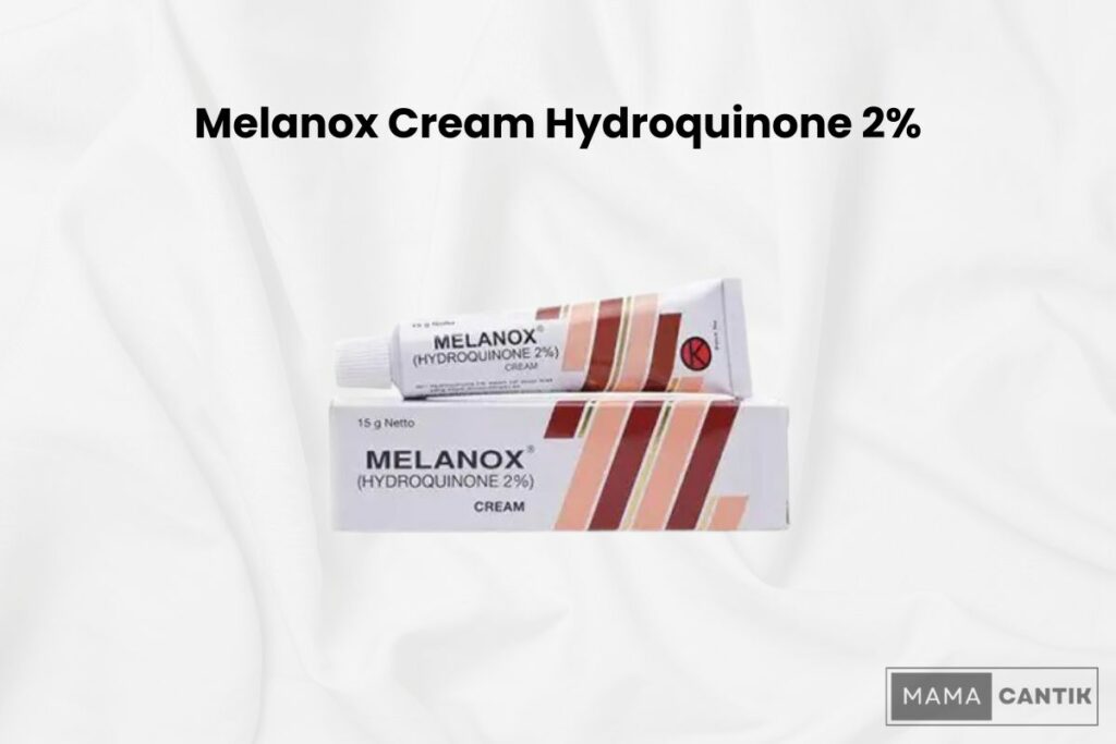 Salep melanox cream hydroquinone 2%