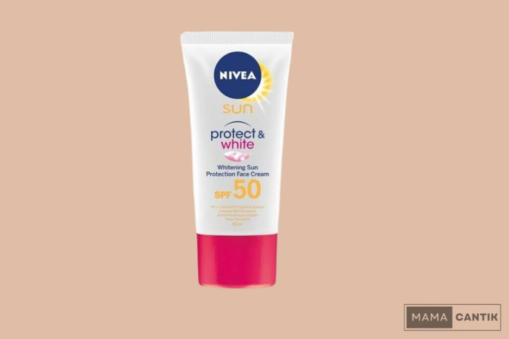 Nivea sun face protect & white cream
