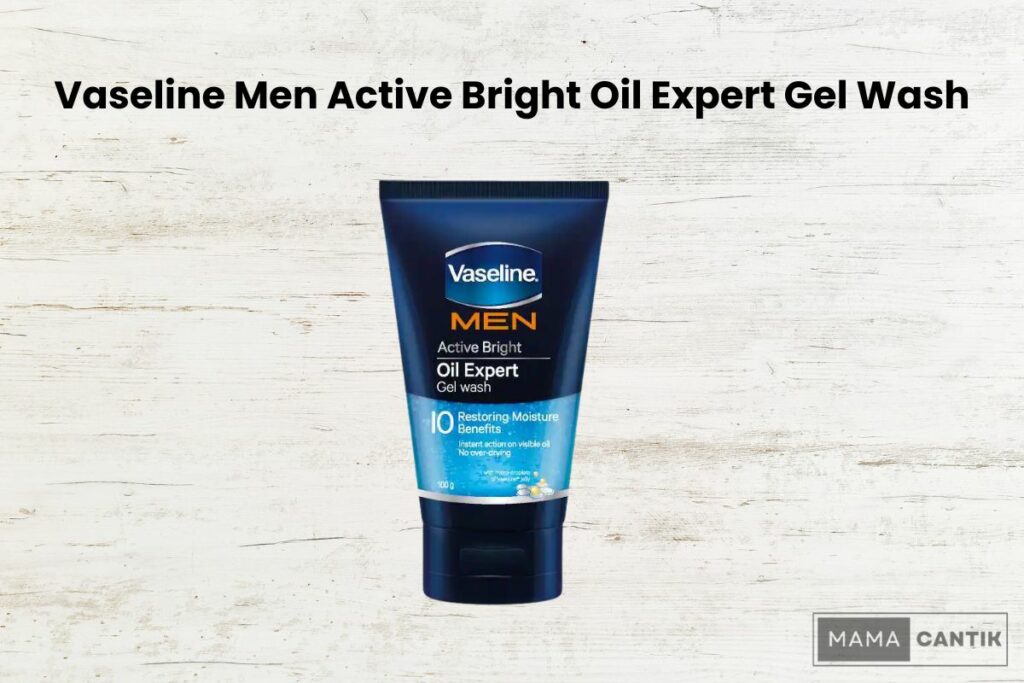 Vaseline men active bright oil expert gel wash