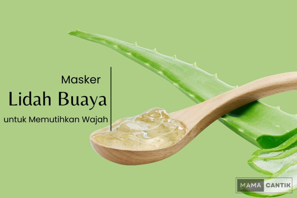 Cara membuat masker lidah buaya untuk memutihkan wajah