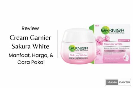 Cream garnier sakura white