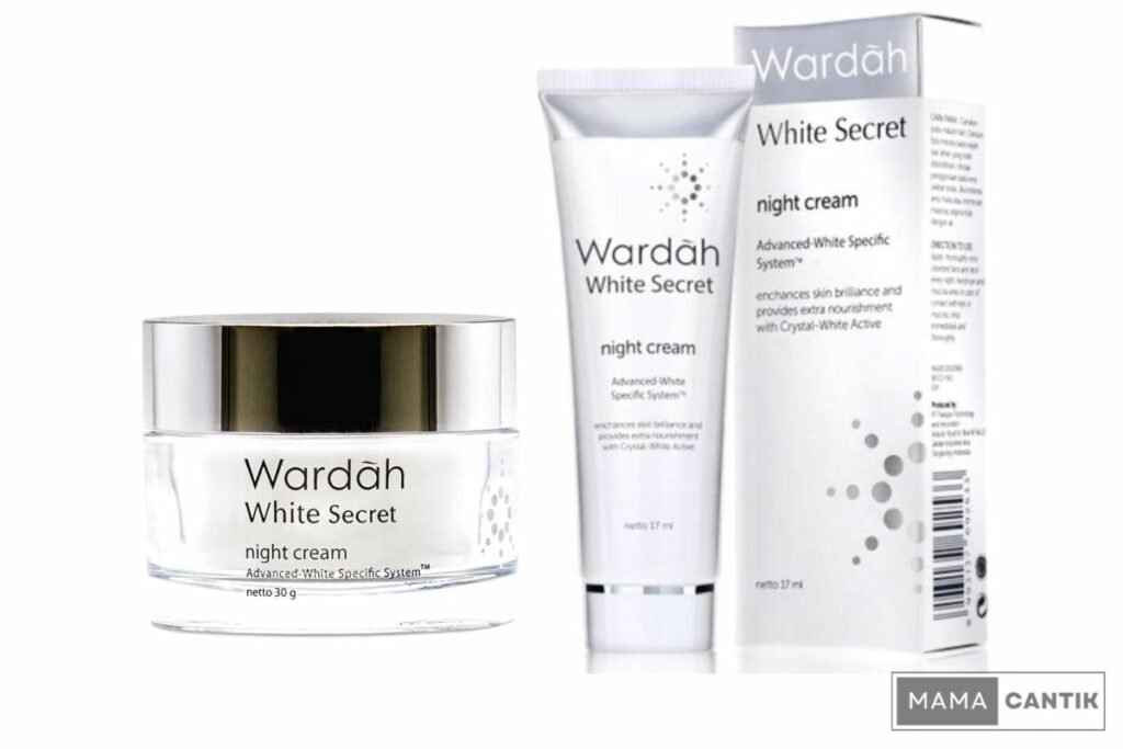 Harga wardah white secret night cream