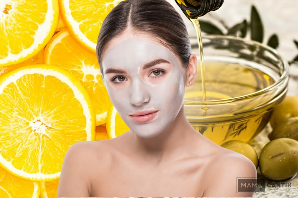 Masker lemon dan minyak zaitun