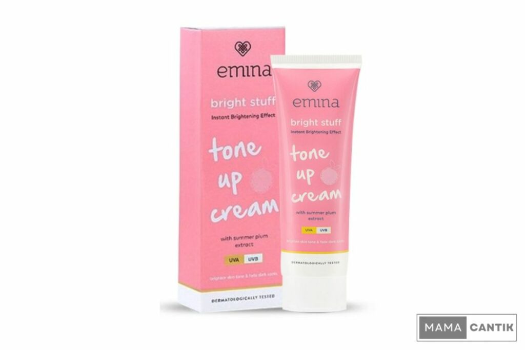 Perbedaan emina bright stuff tone up cream dan moisturizer