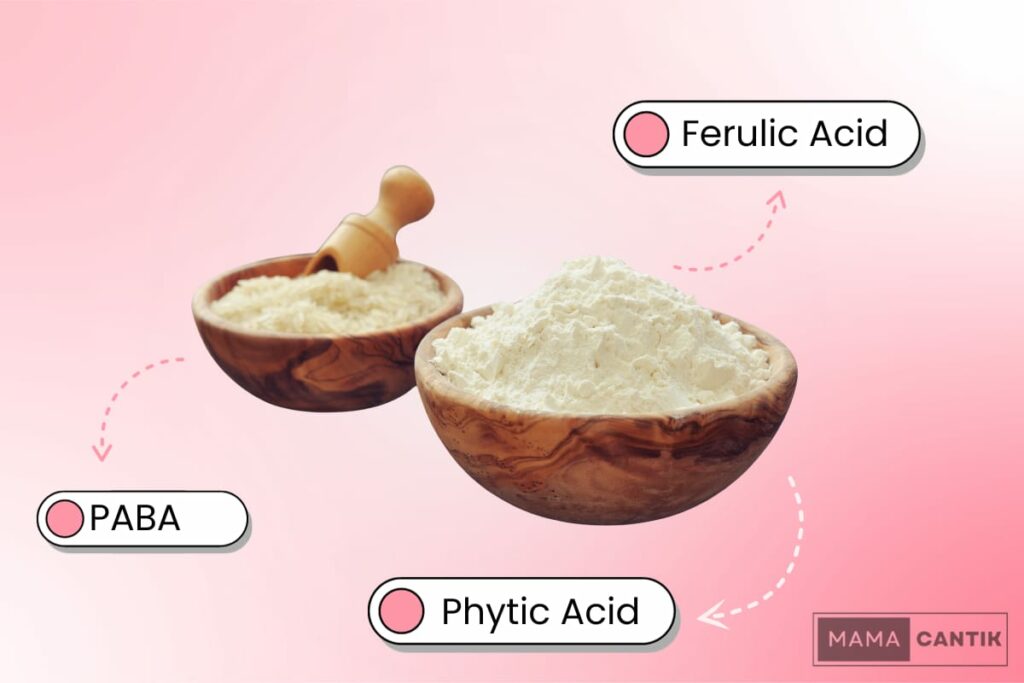 Senyawa di tepung beras