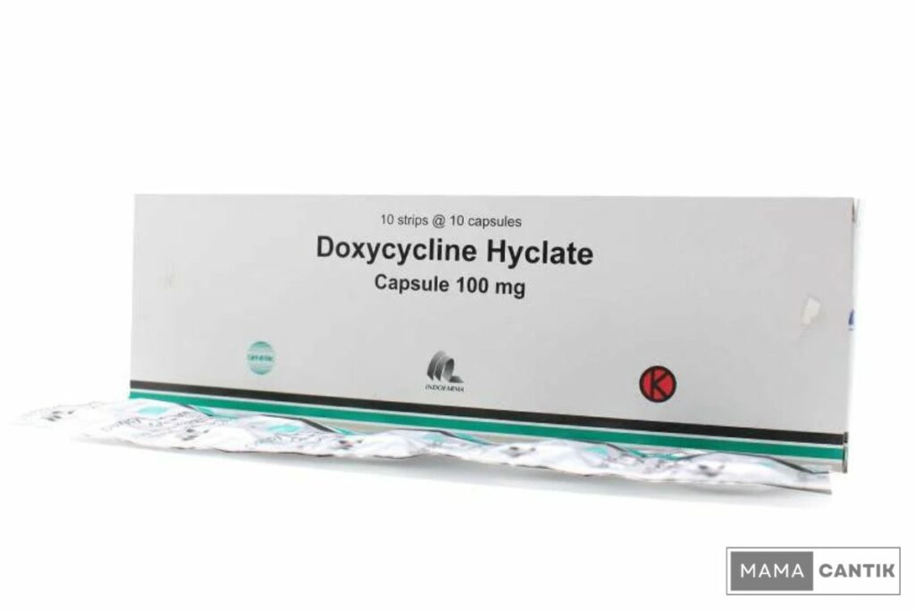 Antibiotik untuk jerawat doxycycline (oral)