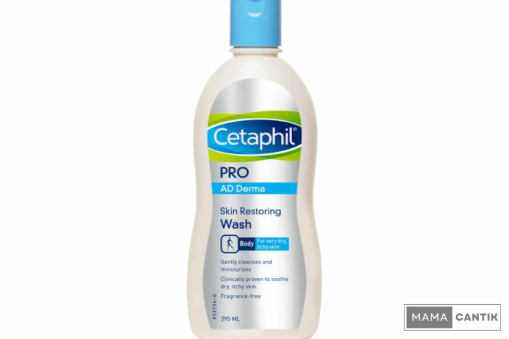 Cetaphil pro ad derma skin restoring wash