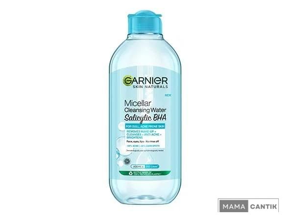 Garnier micellar water for oily acne-prone skin