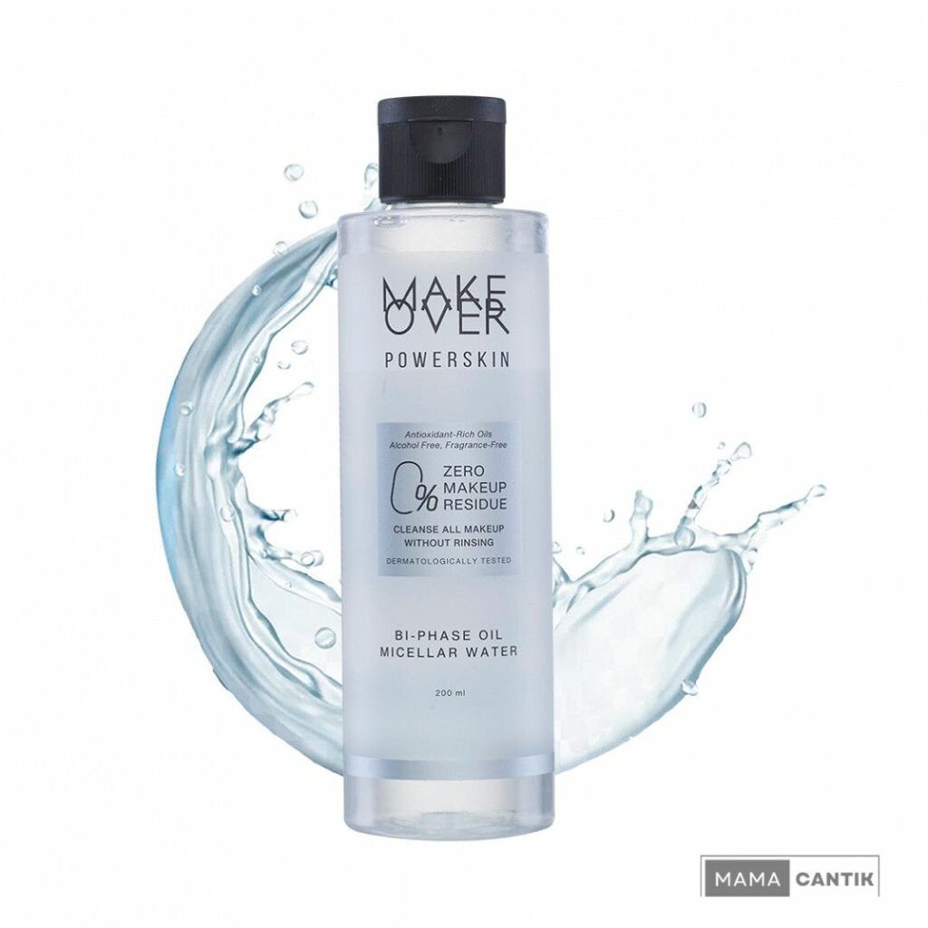 Make over powerskin bi-phase oil micellar water