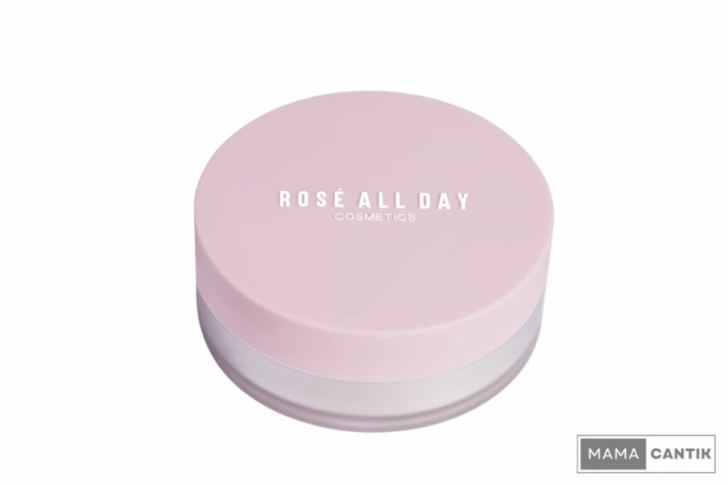 Rose all day the realest lightweight loose powder