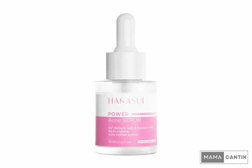 Hanasui anti acne serum pink